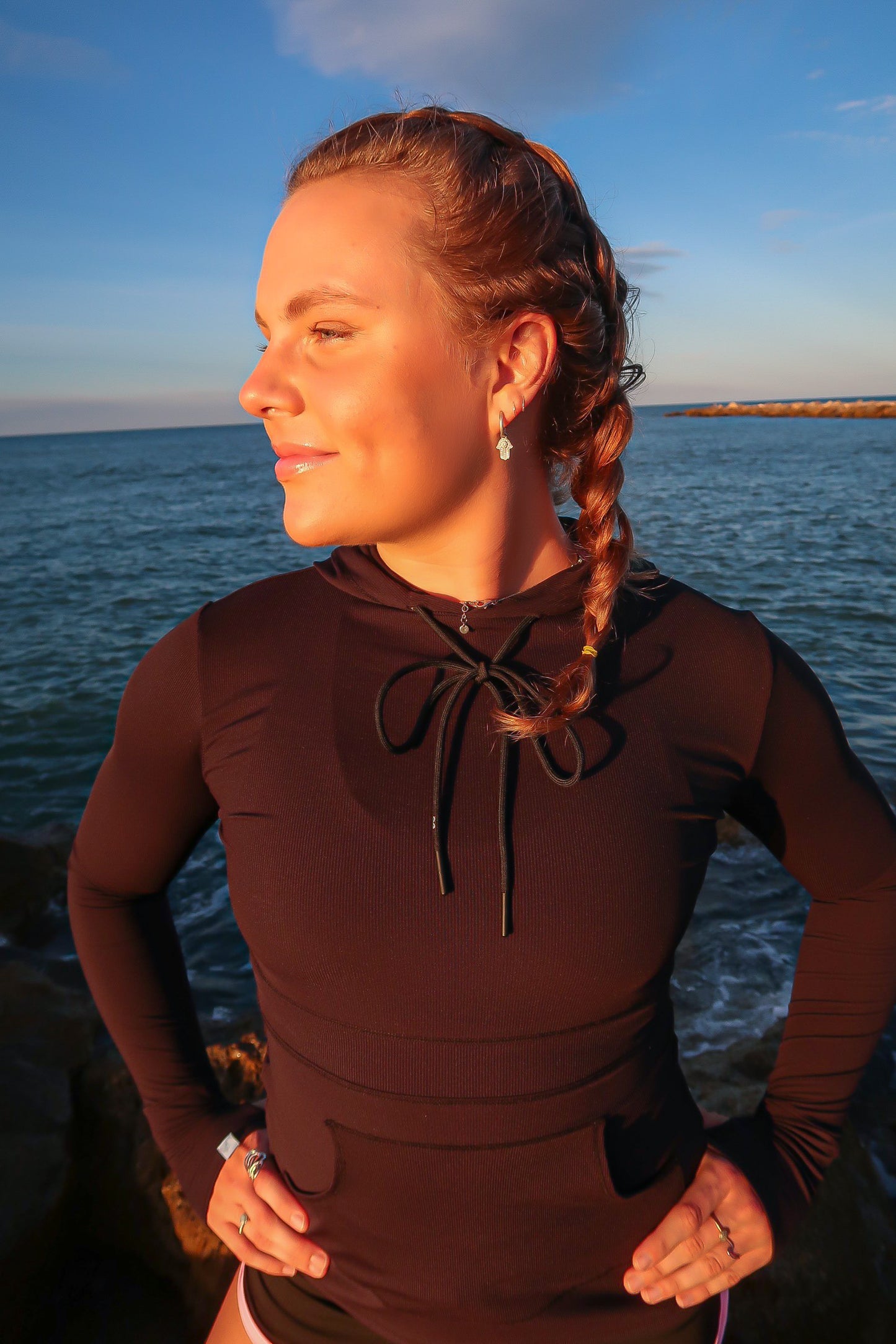 Buttery soft fabric sports outfit